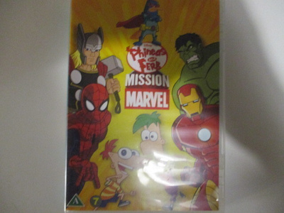 DVD PHINEAS AND FERB MISSION MARVEL