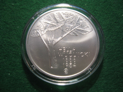 Suomi 10e hopea juhlaraha Hella Wuolijoki - 2011