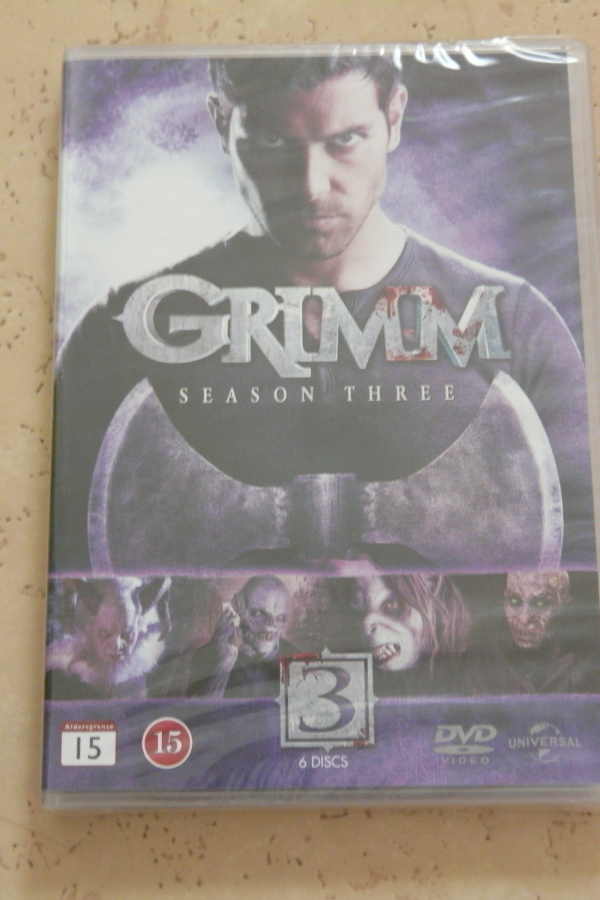 Grimm - Season three - uusi dvd boxi