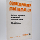 Joel V. Brawley ym. : Infinite Algebraic Extensions of Fi... - pikkukuva 1