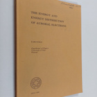 Kari Kaila : The Energy and Energy Distribution of Aurora... - pikkukuva 1