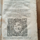 1581 - NIZOLIUS SIVE THESAURUS CICERONIANUS - pikkukuva 1