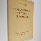 Matti Leppo : Kansantaloustieteen perusteet - pikkukuva 1