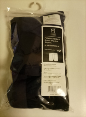 Poikien (uudet) bokserit Koko 150 ( 3 kpl/st.) 3 väriä