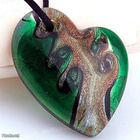 1050 .. Murano Lampwork Art Glass Taidelasi .. Kaulakoru - pikkukuva 4