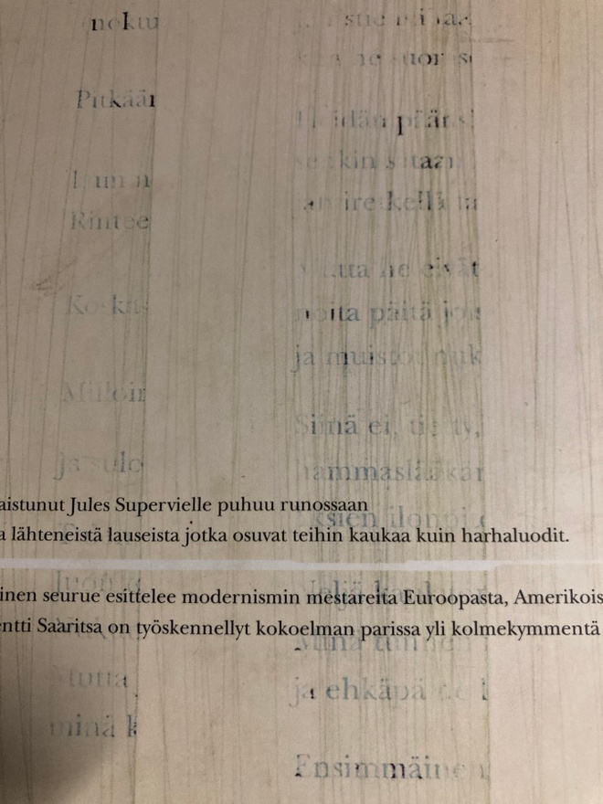 PENTTI SAARITSA: SALAPERÄINEN SEURUE