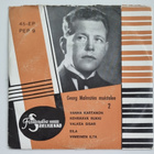 7" EP Georg Malmsten muistelee 2 - Finlandia 45-EP PEP 9 - pikkukuva 1