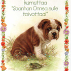 KULKEMATON ONNITTELUKORTTI  -  KARTO - pikkukuva 1