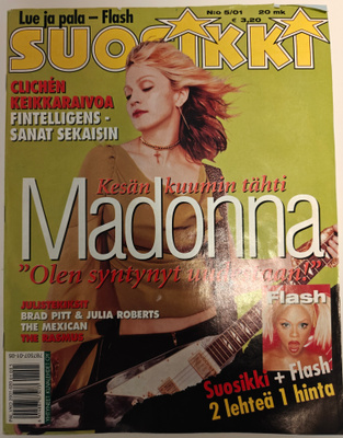 Suosikki lehti 5/2001: Madonna