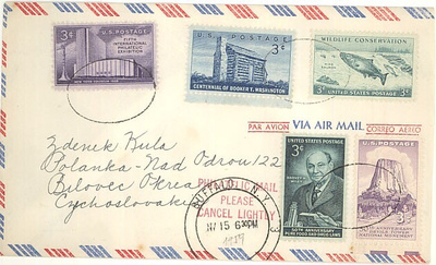 USA 1959 kirje CSR:ään