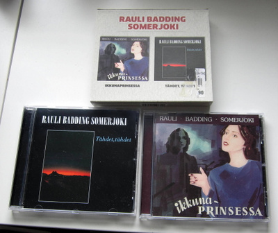 RAULI BADDING SOMERJOKI Ikkunaprinsessa & Tähdet Tähdet 2xCD