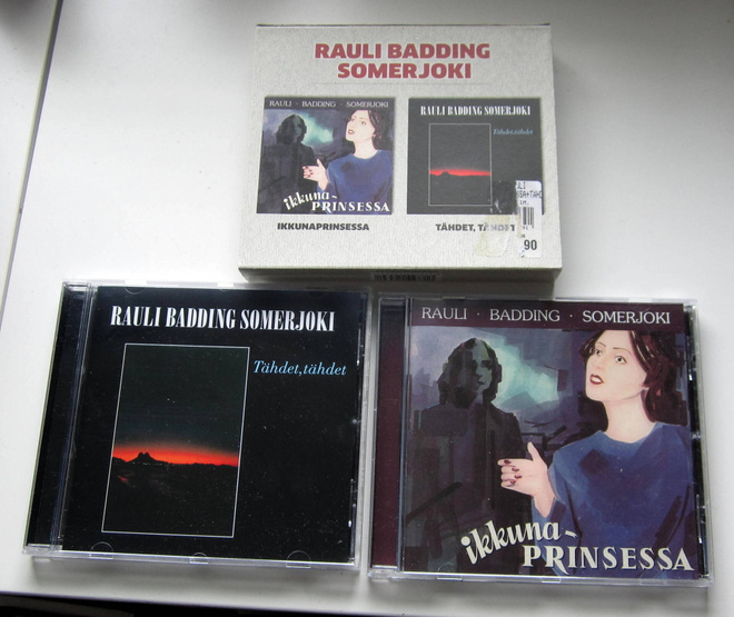 RAULI BADDING SOMERJOKI Ikkunaprinsessa & Tähdet Tähdet 2xCD