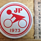 Järvenpään Pyöräilijät vintage kangasmerkki - pikkukuva 1