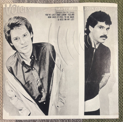 DARYL HALL & JOHN OATES: Voices (LP) 1980