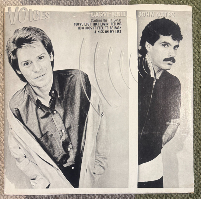 DARYL HALL & JOHN OATES: Voices (LP) 1980