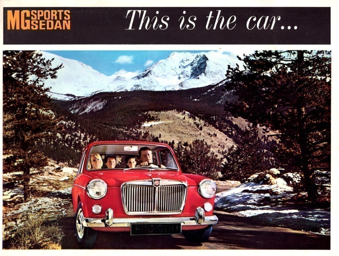 MG Sports Sedan -esite