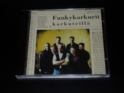 Funkykarkurit:Karkuteillä -cd (1994) (Harvinaisuus!)