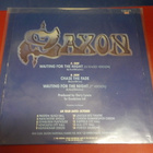 SAXON - WAITING FOR THE NIGHT EX+/EX+ 12" MAXI - pikkukuva 2