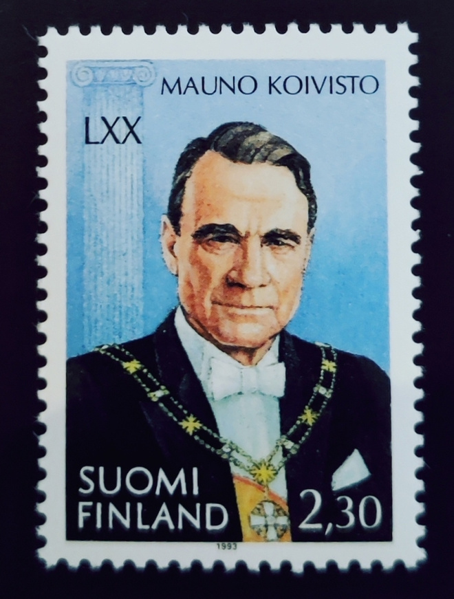 1993 Mauno Koivisto 2,30 mk **
