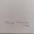 Kaija Lintumaa : Valkokukkainen puu : runoja (signeerattu) - pikkukuva 3