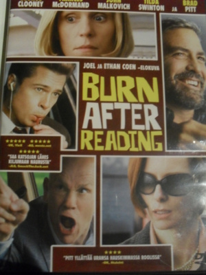 Burn After Reading DVD