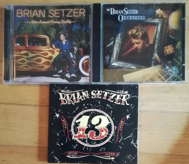 3 x Brian Setzer cd