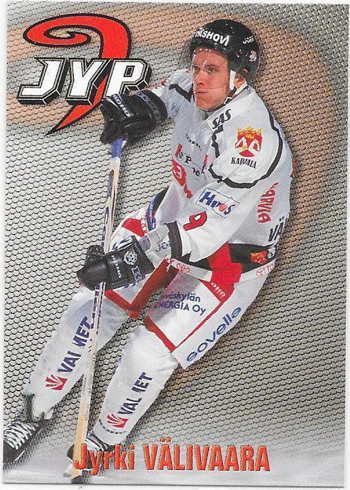 1998-99 CardSet #125 Jyrki Välivaara JYP