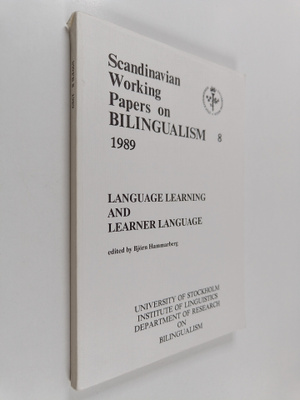 Language learning and learner language : papers from a co...