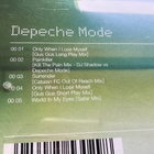 Depeche Mode / ONLY WHEN I LOSE MYSELF CDS single - pikkukuva 3