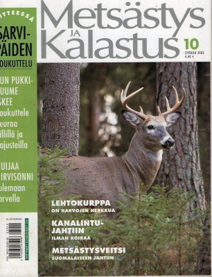 Metsästys ja Kalastus n:o 10 2003 Kuhaa jigillä. Lehtokurppa