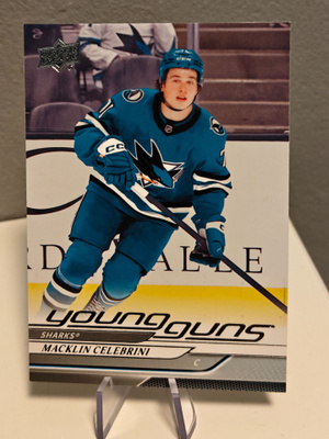 2024-25 Upper Deck #451 Macklin Celebrini Young Guns