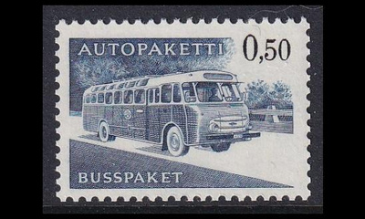 AP_12xHa ** Autopaketti 0.50 mk xHa-pap (1963)