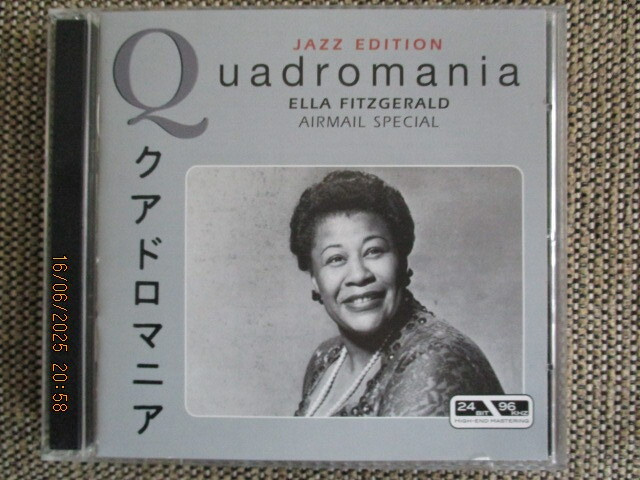 QUADROMANIA - ELLA FITZGERALD  - AIRMAIL SPECIAL (4 x CD)