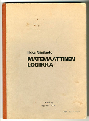 Ilkka Niiniluoto: Matemaattinen logiikka