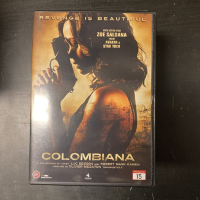Colombiana DVD