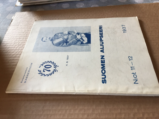 SUOMEN ALIUPSEERI LEHTI 11-12/1937 HYVÄ