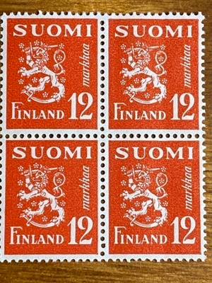 LEIJONAMALLI 1930 12MK NELIÖ**