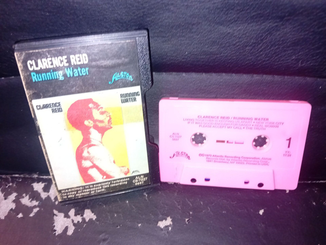 C-kasetti Clarence Reid  : Running Water ( SIS POSTIKULU )