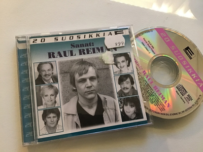 20 suosikkia . Sanat: Raul Reiman CD