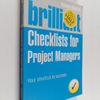 Richard Newton : Brilliant Checklists for Project Manager... - pikkukuva 1