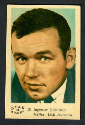 Keräilykuva - Ingemar Johansson Star D Bilder 10
