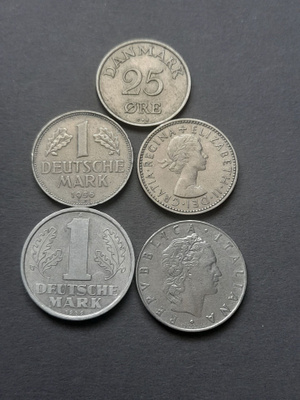 1956 kolikkosetti, 5kpl
