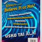 Geoff Tibballs : Usko tai älä! : 2022 - pikkukuva 2