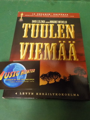 TUULEN VIEMÄÄ SUOMI PAINOS 4DVD BOKSI (W)