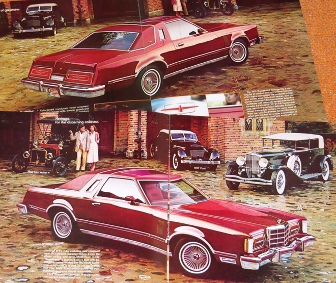 1979 Ford Thunderbird Heritage PRESTIGE esite - KUIN UUSI