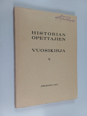 Historianopettajien vuosikirja 10