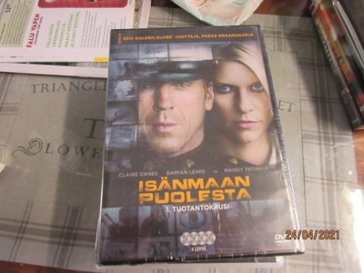 Isänmaan puolesta 1.kausi dvd boxi. *uusi*