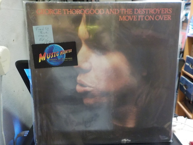 GEORGE THOROGOOD - MOVE IT ON OVER -86 UK REISSUE EX-/EX LP