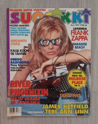 Suosikki 1/1994 sisältää julisteet