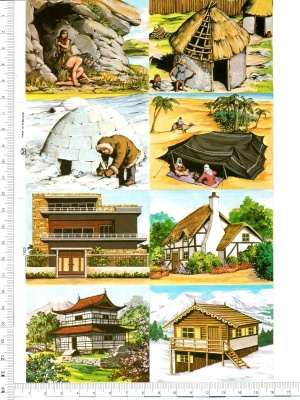 * MLP 1623, eri rakennuksia-arkki  *